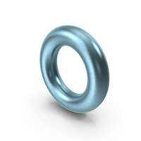 Basic Shape Torus Titanium PNG & PSD Images