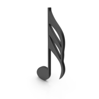 Music Thirty Second Note Plastic PNG & PSD Images