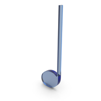 Music Quarter Note Glass PNG & PSD Images
