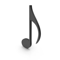 Music Eighth Note Plastic PNG & PSD Images
