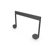 Music Beamed Notes Plastic PNG & PSD Images
