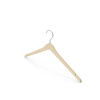 Wooden Clothes Hanger PNG & PSD Images