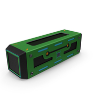 Scifi Element Green With Light PNG & PSD Images