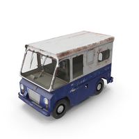 1963 Studebaker Zip Van Aged PNG & PSD Images