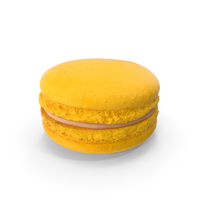 Banana Macaron PNG & PSD Images
