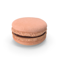Chocolate Macaron PNG & PSD Images