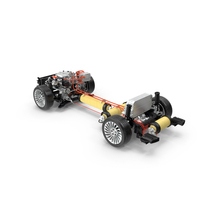 Hydrogen Car Chassis PNG & PSD Images