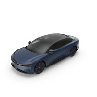 Lucid Air Electric Luxury Sedan Sapphire PNG & PSD Images