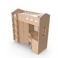 Loft Bed PNG & PSD Images