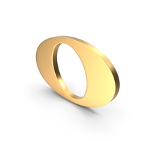 Gold Whole Music Note Symbol PNG & PSD Images