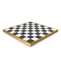 Gold Framed Chessboard PNG & PSD Images