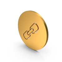 Link Coin Web Icon PNG & PSD Images