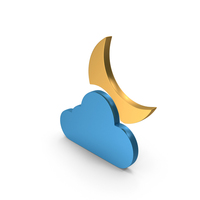 Moon With Clouds PNG & PSD Images