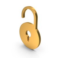 Unlock Web Secure Icon PNG & PSD Images