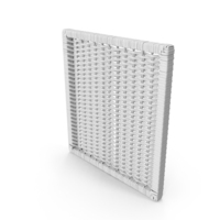 Rattan Panel White PNG & PSD Images