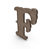Western Style Letter F PNG & PSD Images