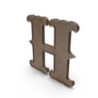 Western Style Letter H PNG & PSD Images