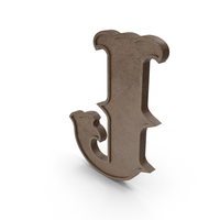 Western Style Letter J PNG & PSD Images