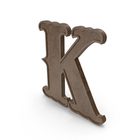 Western Style Letter K PNG & PSD Images