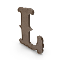 Western Style Letter L PNG & PSD Images