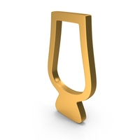 Outline Glencairn Whisky Glass Icon Gold PNG & PSD Images