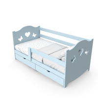 Children's Bed PNG & PSD Images