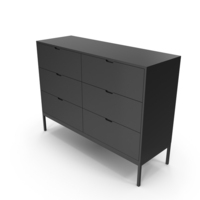 Black Dresser PNG & PSD Images