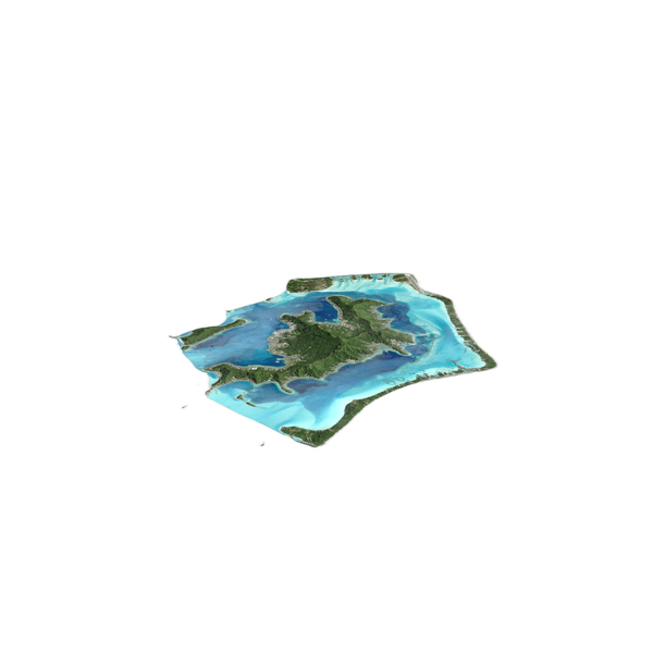 Bora Bora Island PNG & PSD Images