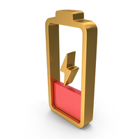 Low Battery Power Charge Symbol PNG & PSD Images