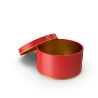 Open Tin Red PNG & PSD Images
