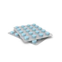 Pills Blue PNG & PSD Images