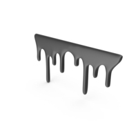 Black Oil Drips PNG & PSD Images
