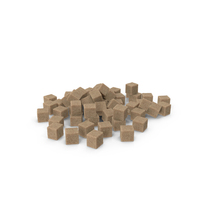 Pieces Of Brown Sugar Heap PNG & PSD Images