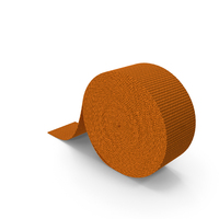 Webbing Belt Strap Roll Orange PNG & PSD Images