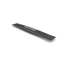 Packaging Sugar Stick Black PNG & PSD Images