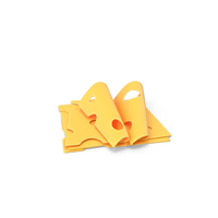 Cartoon Slices Of Swiss Cheese PNG & PSD Images