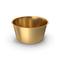 Gold Kitchen Bowl PNG & PSD Images