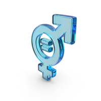 Glass Gender Equality Symbol PNG & PSD Images