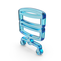 Glass Share Data Server Symbol PNG & PSD Images