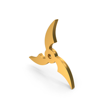 Ninja Icon Gold PNG & PSD Images