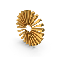 Gold Sunburst Icon PNG & PSD Images