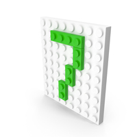 Building Toy Brick Number 7 PNG & PSD Images