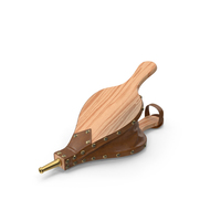 Brown Wood Fireplace Bellows PNG & PSD Images