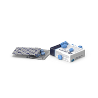 Bunch of Viagra Pills PNG & PSD Images