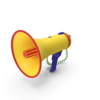 Cartoon Wired Megaphone PNG & PSD Images