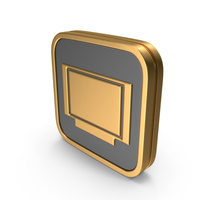 Square Television Icon PNG & PSD Images