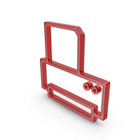 Glass Printer Outline Icon PNG & PSD Images