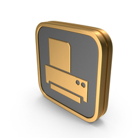 Square Printer Icon PNG & PSD Images