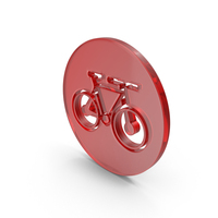 Glass Round Bicycle Icon PNG & PSD Images