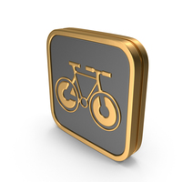 Square Bicycle Icon PNG & PSD Images